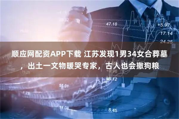 顺应网配资APP下载 江苏发现1男34女合葬墓，出土一文物暖哭专家，古人也会撒狗粮